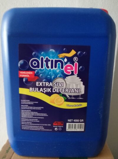 ALTINEL BULAŞIK DETERJANI 4000 ML LİMON 1*4