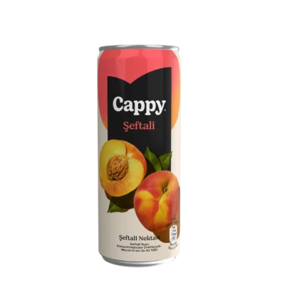CAPPY ŞEFTALİ 330 ML TENEKE 1*12