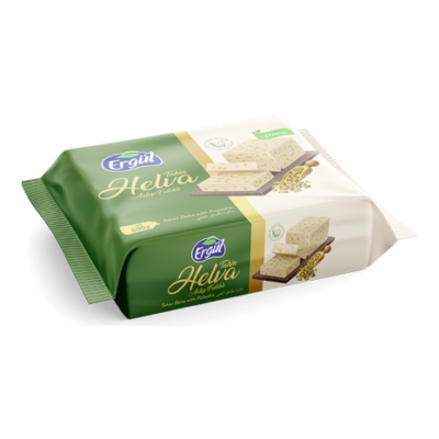 ERGÜL HELVA 500 GR FISTIKLI 1*12