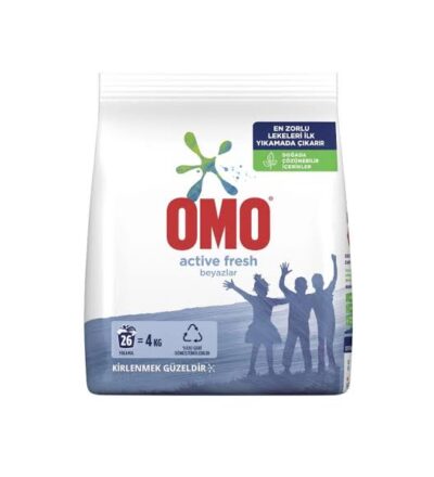 OMO AKTİVE FRESH 4 KG BEYAZLAR 1*1