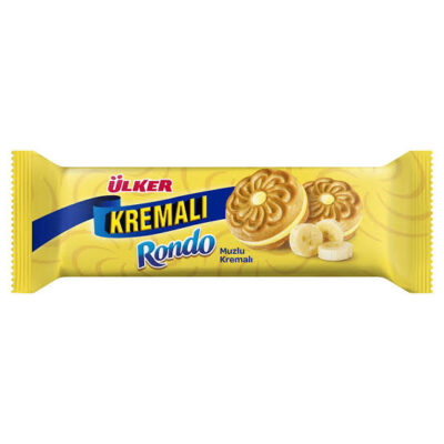 ÜLKER RONDO BİSKÜVİ 61 GR MUZLU 1*24