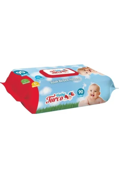 BABY TURCO ISLAK MENDİL 90 LI 1*24