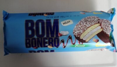 BOM BONERO SANDVİÇ BİSKÜVİ 6 Lİ 180 GR HİNDİSTAN CEVİZLİ 1*15