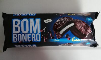 BOM BONERO SANDVİÇ BİSKÜVİ 6 LI 180 GR KAKAOLU 1*15