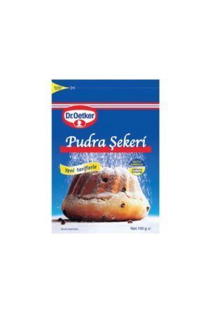 DR OETKER PUDRA ŞEKERİ 150 GR KİLİTLİ AMBALAJ 1*12