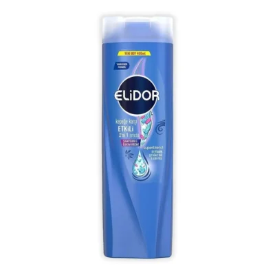 ELİDOR ŞAMPUAN 400 ML KEPEĞE KARŞI MAVİ 1*6