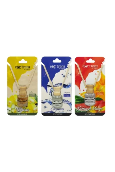 EXTREM OTO PARFÜMÜ KARMA 8 ML VANİLYA-KARPUZ&MANGO-OKYANUS 1*12