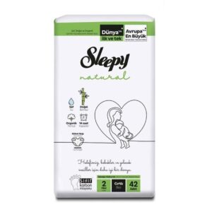 SLEEPY BEBEK BEZİ İKİLİ JUMBO 2 NO 1*4