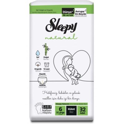 SLEEPY BEBEK BEZİ İKİLİ JUMBO NO 6 1*4