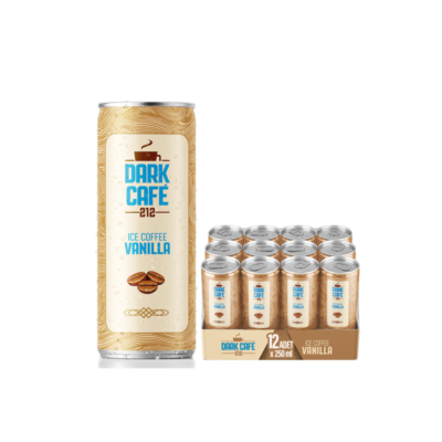 DARK CAFE 250 ML VANİLYA 1*12