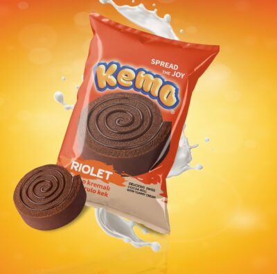 KEMO RULO KEK 40 GR KAKAOLU 1*24