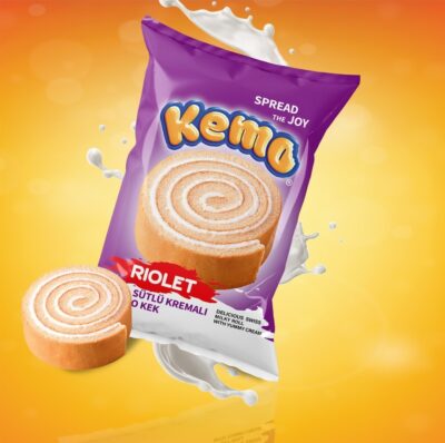 KEMO RULO KEK 40 GR SÜTLÜ 1*24