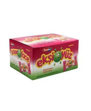 EKŞİYÜZ SAKIZ ÇİLEK AROMALI 1*100
