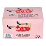 MÜJDE DİZ ALTI ÇORAP SİYAH 1*24
