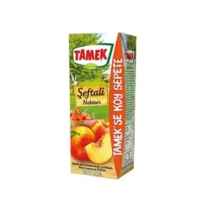 TAMEK MEYVE SUYU 200 ML ŞEFTALİ 1*27