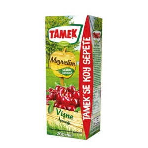 TAMEK MEYVE SUYU 200 ML VİŞNE 1*27