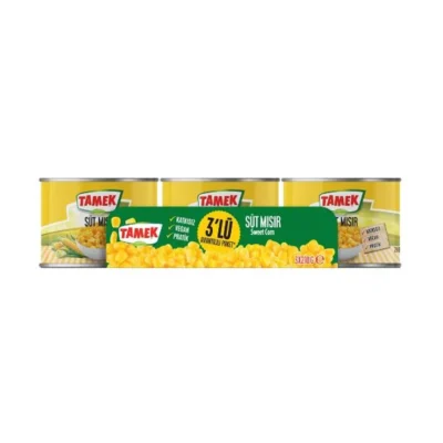 TAMEK MISIR KONSERVE 3X210 GR 1*8