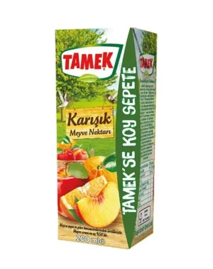 TAMEK MEYVE SUYU 200 ML KARIŞIK 1*27