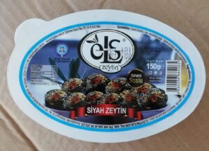 ELS ZEYTİN VAKUMLU PAKET 150 GR SİYAH 1*24
