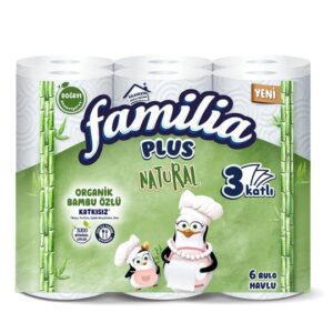FAMİLİA PLUSNAT PENGUEN HAVLU 6 LI 1*4
