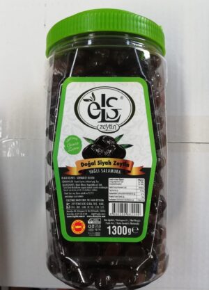ELS ZEYTİN 1300 GR SİYAH 1*6