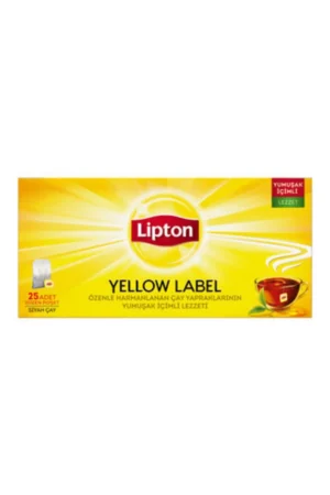 LİPTON YELLOW BARDAK POŞET 25 Lİ 1*12