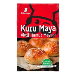 PAKMAYA AKTİF KURU HAMUR MAYA 100 GR 1*40