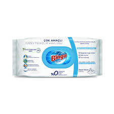BİNGO YÜZEY TEMİZLİK HAVLUSU 96 LI LARGE BEYAZ SABUN 1*12