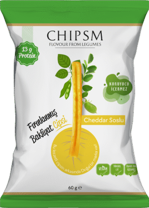DOĞAL CHİPSM 60 GR CHADDDAR SOSLU BAKLİYAT CİPSİ 1*12